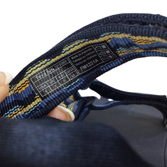 Teva Hurricane XLT Youth Sandals 1019390Y Unisex Big Kids 4 Blue Hiking Sport - Picture 10 of 10